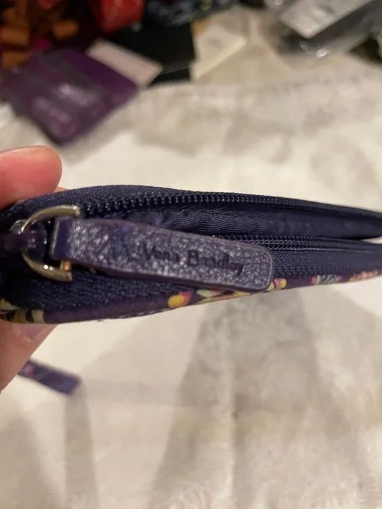 Vera Bradley Floral Wristlet Wallet - Purple - Picture 2 of 16